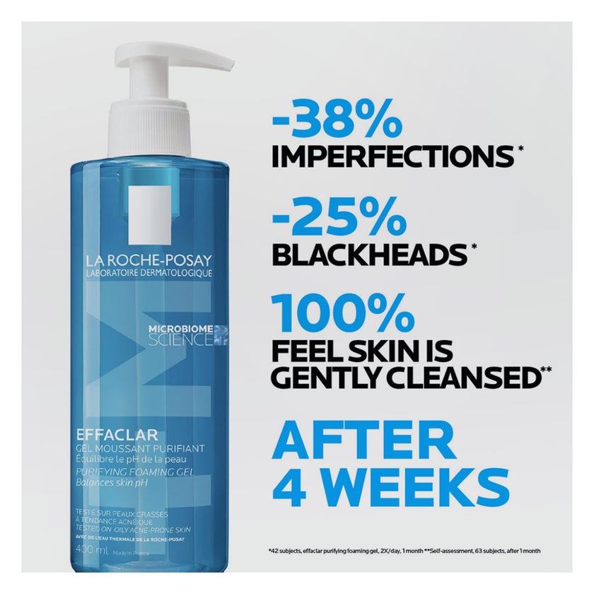 La Roche-Posay Effaclar Purifying Foaming Gel 400ml