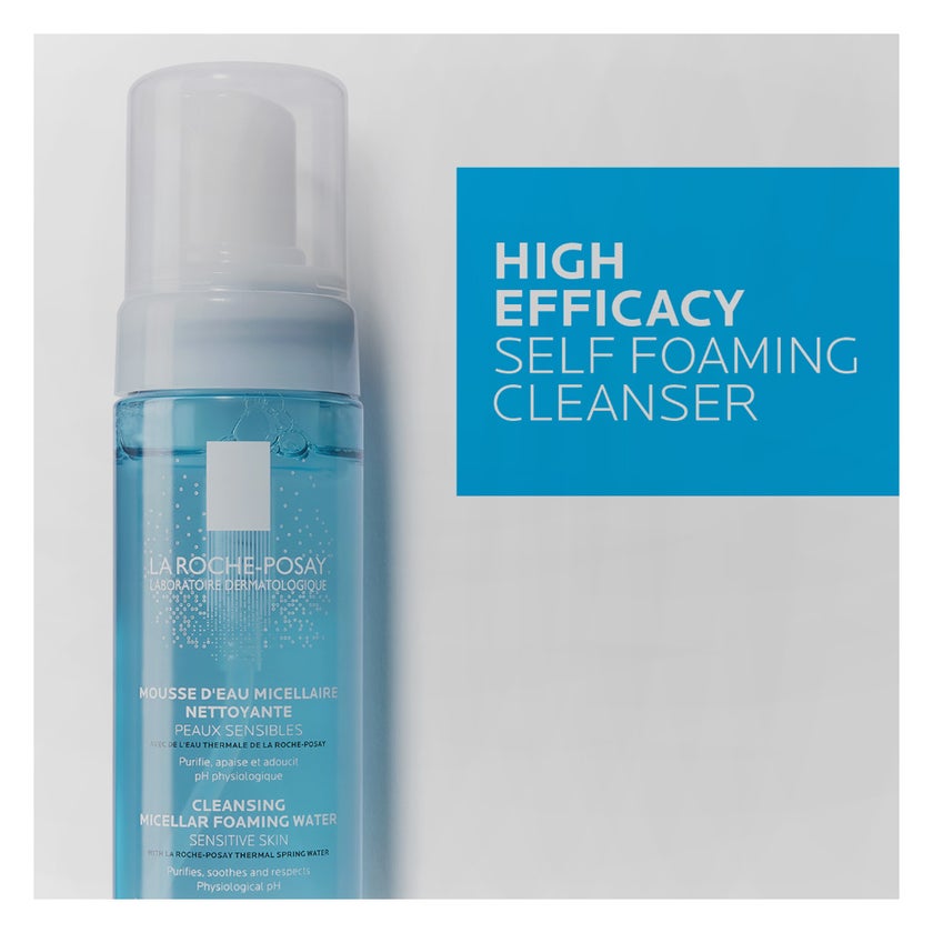 La Roche-Posay Cleansing And Make-Up Removing Physiological Foaming Water For Sensitive Skin 150ml