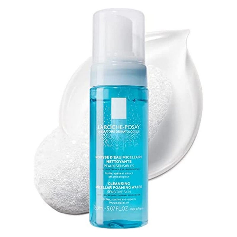 La Roche-Posay Cleansing And Make-Up Removing Physiological Foaming Water For Sensitive Skin 150ml
