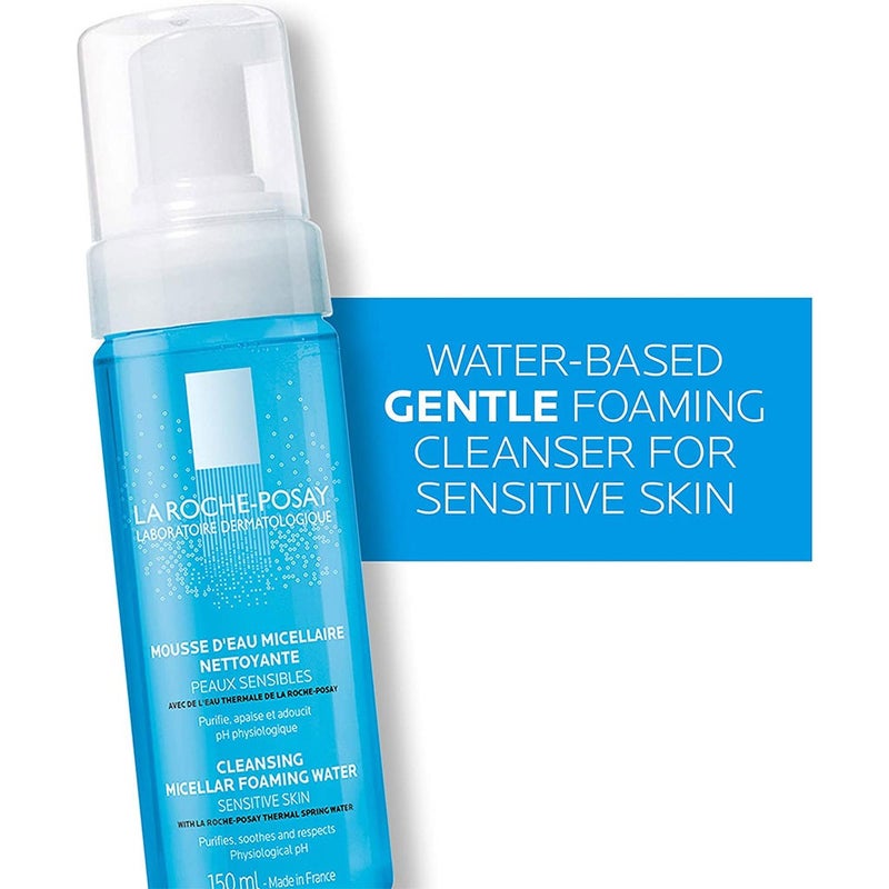 La Roche-Posay Cleansing And Make-Up Removing Physiological Foaming Water For Sensitive Skin 150ml
