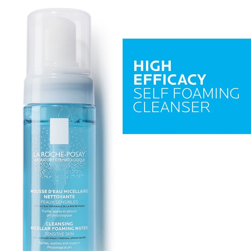 La Roche-Posay Cleansing And Make-Up Removing Physiological Foaming Water For Sensitive Skin 150ml