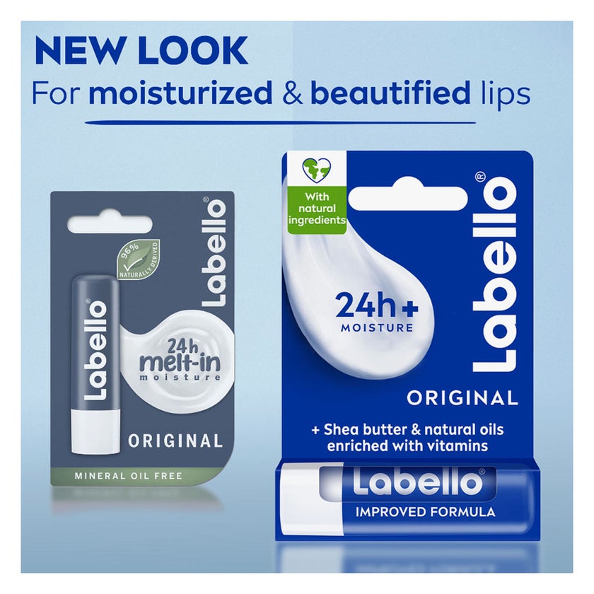 Labello Original 24 Hour+ Moisturizing Lip Balm 4.8g