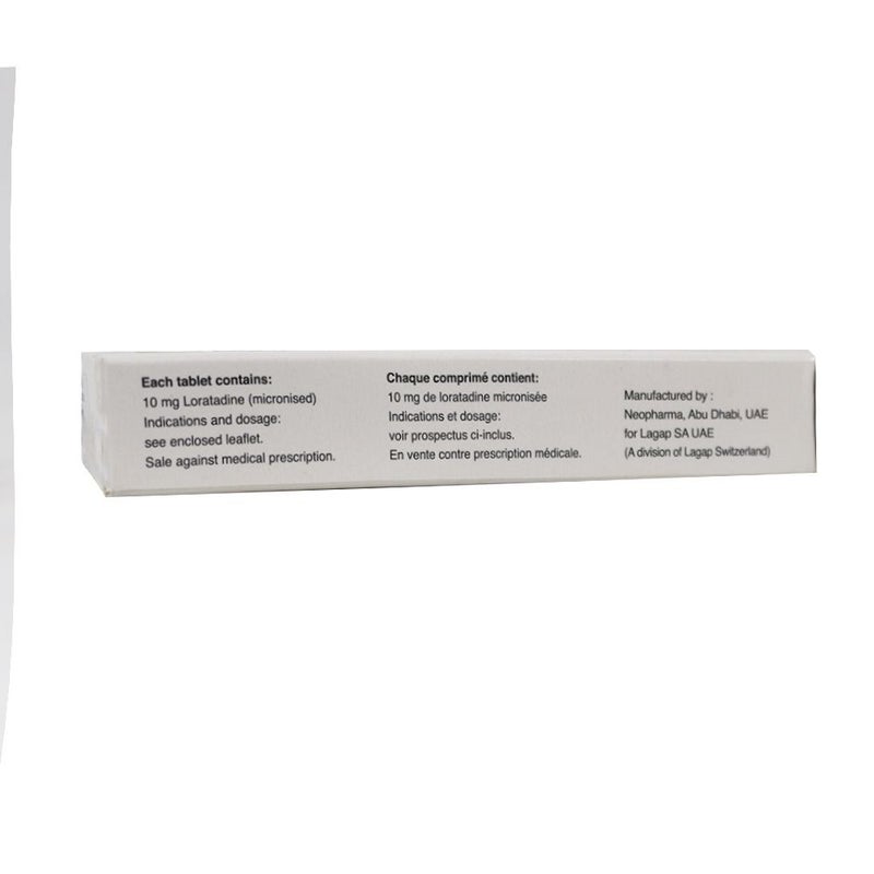 Lagadine 10 mg Tablets 10's