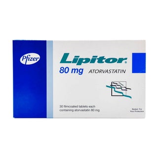 Lipitor 80mg Tablets, Pack of 30's