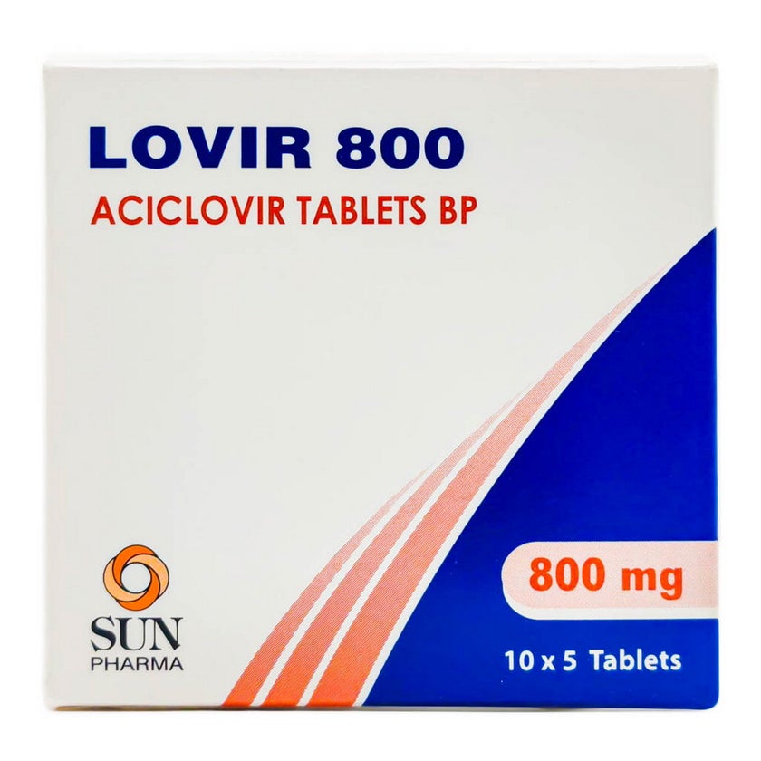 Lovir 800mg Tablets, Pack of 50’s
