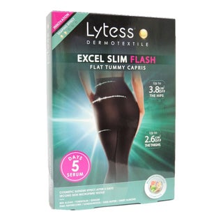 Lytess Excel Slim Flash Flat Tummy Capris Black S/M PF00758A