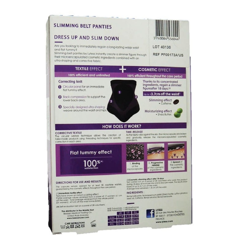 Lytess Corrective Slimming Belt Panties Black XXL