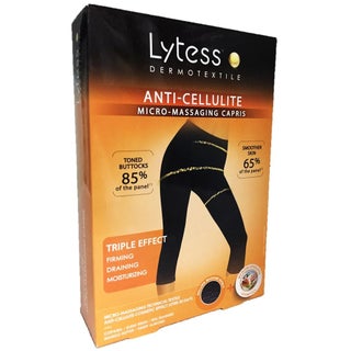 Lytess Anti-Cellulite Micro-Massaging Capris Black S/M PF00807A