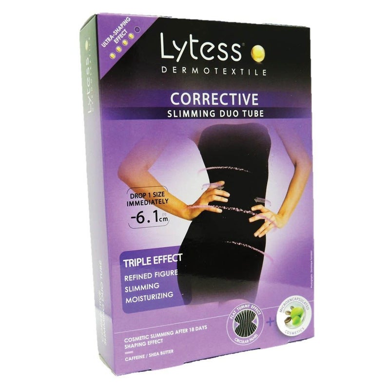 Lytess Corrective Slimming Duo Tube Black L/XL PF00179A