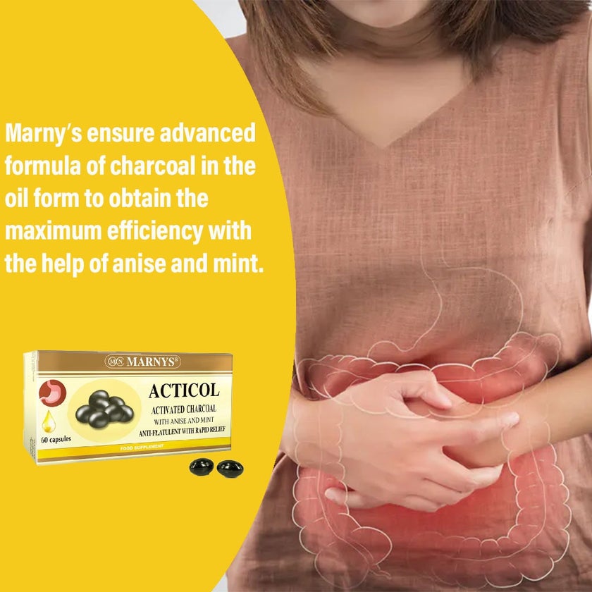 Marnys Acticol Capsules, Pack of 60's