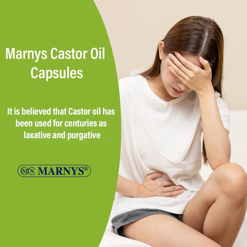Marnys Castor Oil Capsules, Pack of 60's