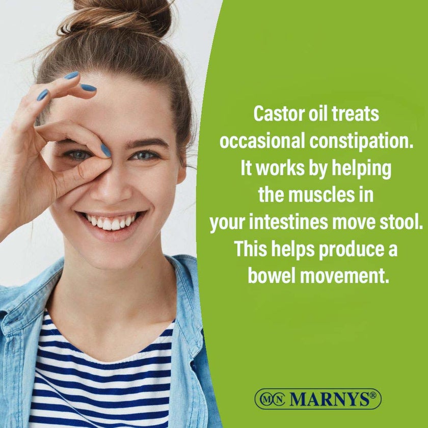 Marnys Castor Oil Capsules, Pack of 60's