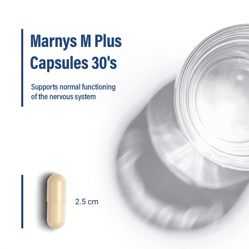Marnys M Plus Capsules 30's