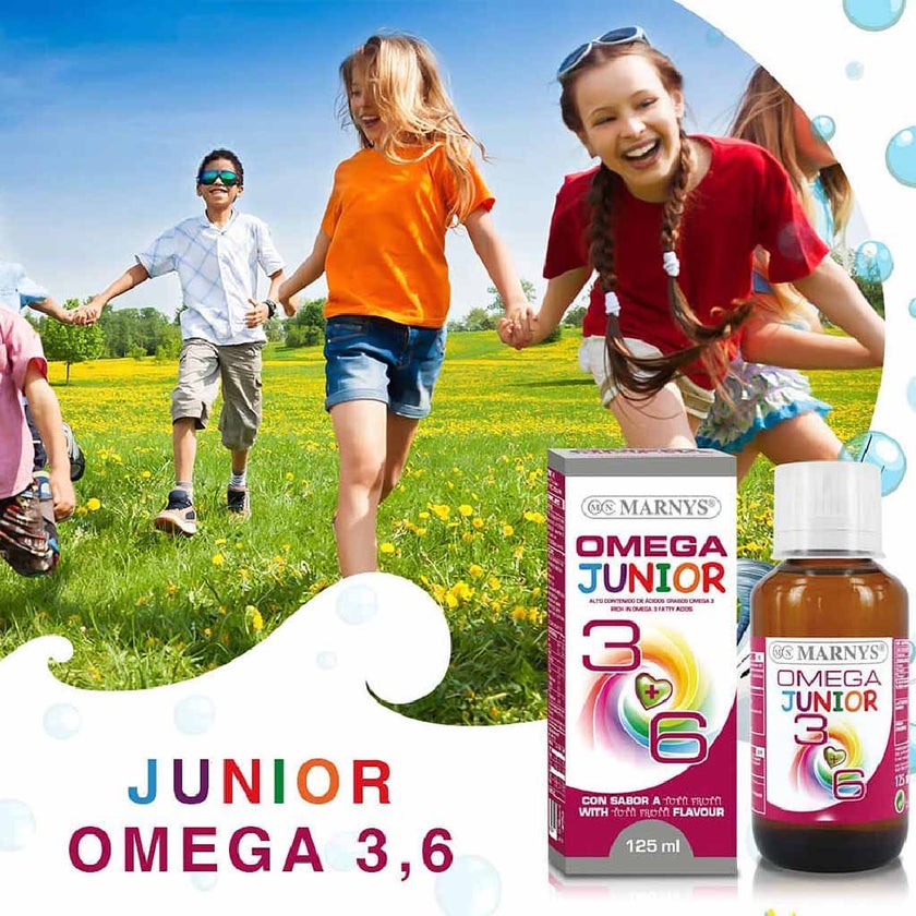Marnys Omega Junior 3+6 Liquid 125ml