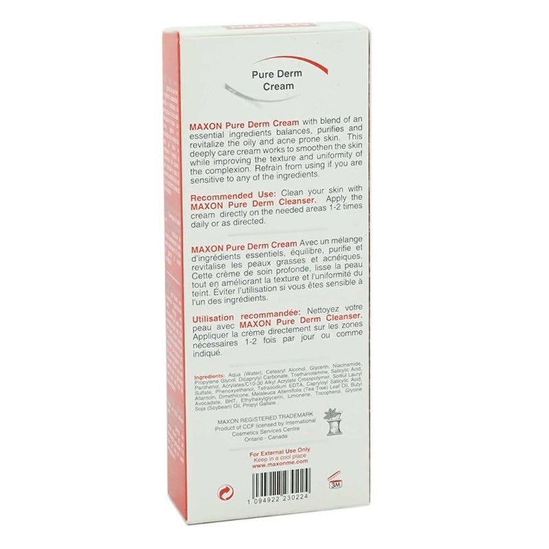 Maxon Pure Derm Cream 30 mL
