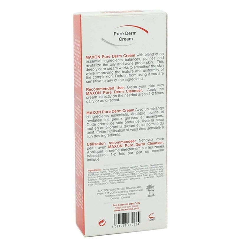 Maxon Pure Derm Cream 30ml