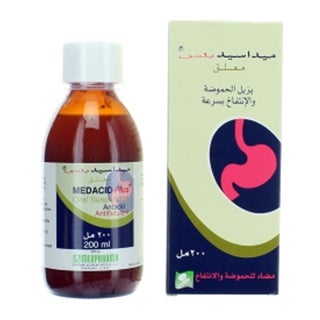 Medacid Plus Antacid Oral Suspension For Indigestion And Heartburn 200ml
