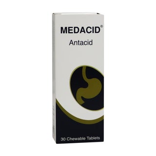 Medacid Antacid Chewable Tablets For Indigestion And Heartburn, Pack of 30's