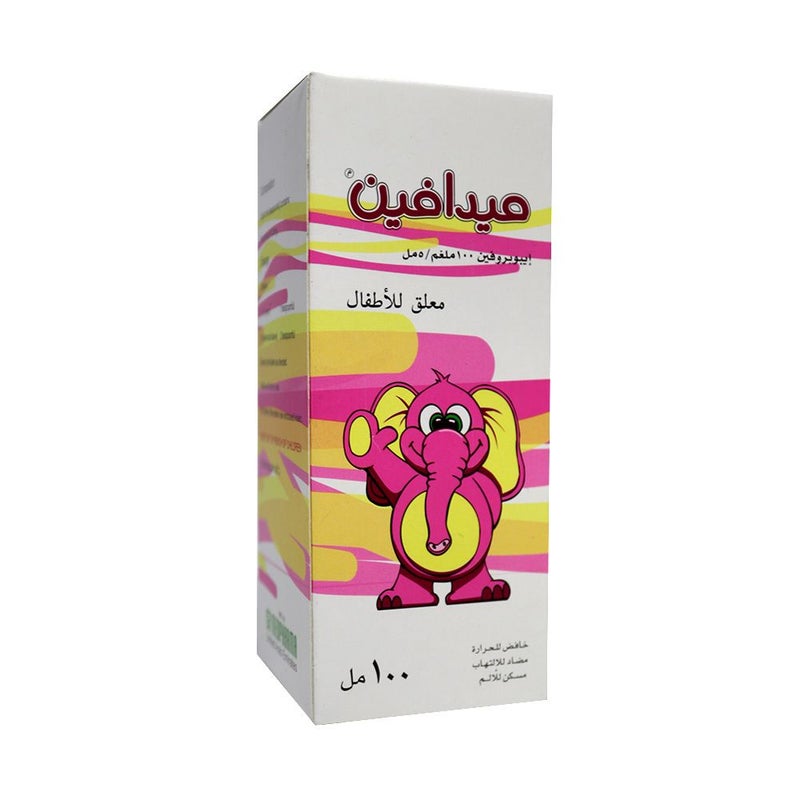 Medafen 100 mg/5 mL Paediatric suspension 100 mL  