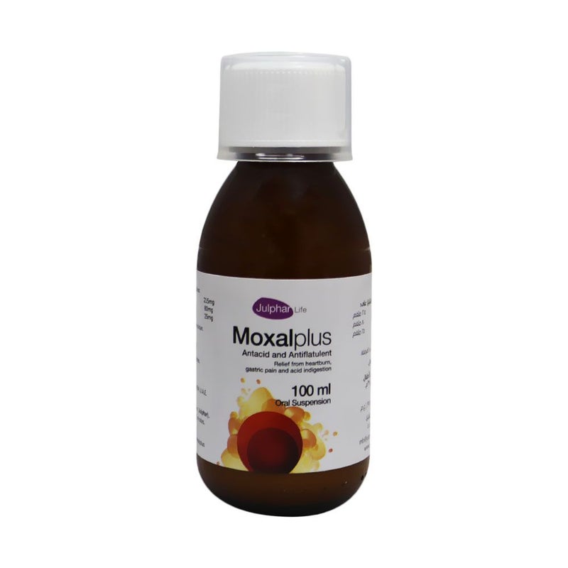 Moxal Plus Antacid Suspension For Heartburn, Hyperacidity And Indigestion 100ml