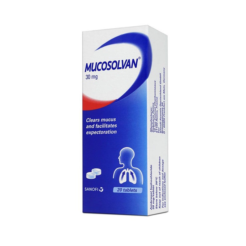 Mucosolvan 30mg Tablets, Pack of 20's