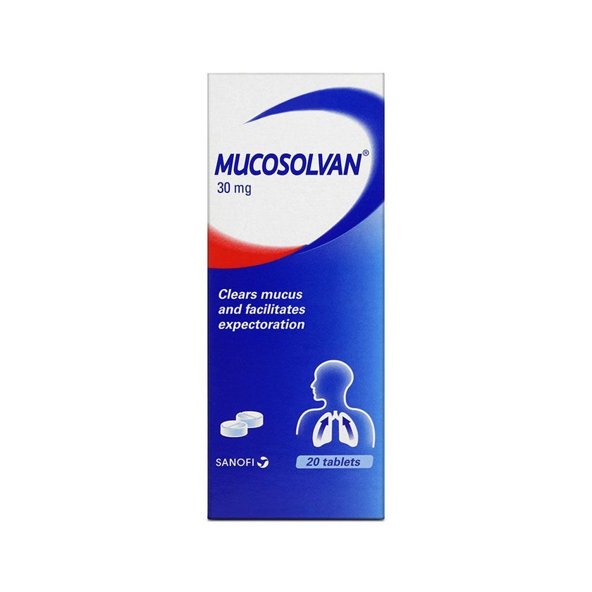 Mucosolvan 30mg Tablets, Pack of 20's