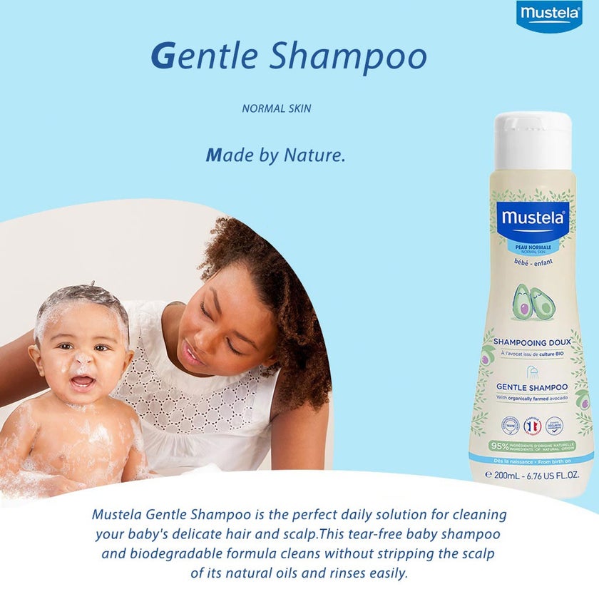 Mustela Baby and Child Gentle Shampoo 200ml