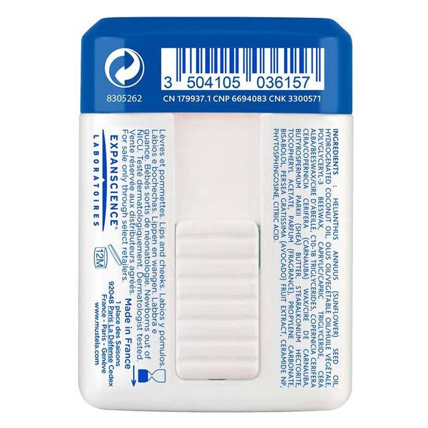 Mustela Baby Nourishing Stick With Cold Cream For Dry Skin 9.2g