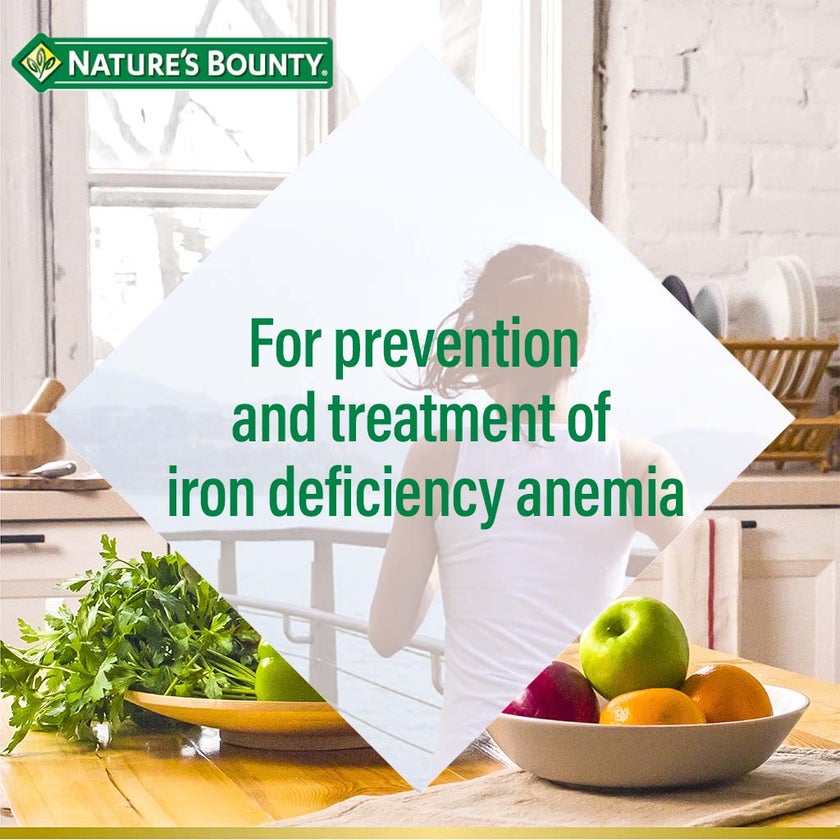 Nature's Bounty Haemo-Fer 28mg Capsules, Pack of 30's