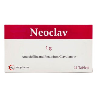 Neoclav 1g Tablets, Pack of 14's