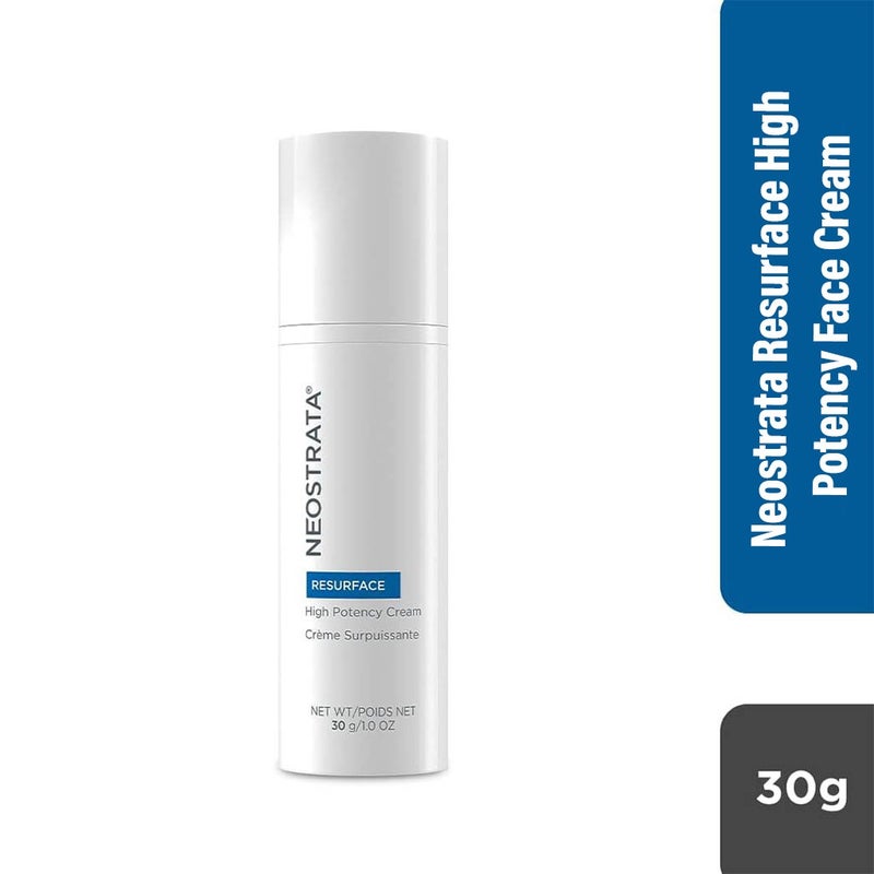 Neostrata Resurface High Potency Face Cream With AHA Exfoliator & Hydratant For Skin-Smoothing & Antioxidant Action 30g