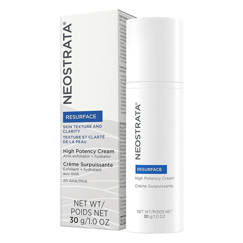 Neostrata Resurface High Potency Face Cream With AHA Exfoliator & Hydratant For Skin-Smoothing & Antioxidant Action 30g