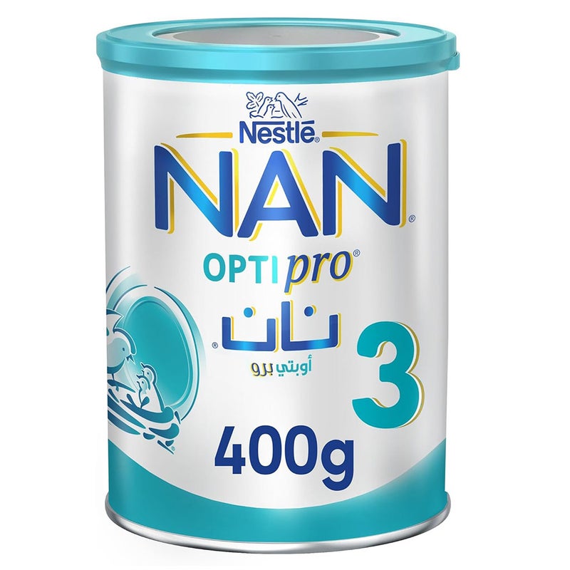 Nestle NAN Optipro Stage 3 Toddlers Milk Formula For 1 To 3 Years 400g