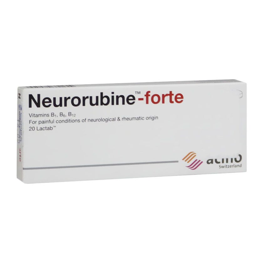 Neurorubine Forte Tablets, Pack of 20's