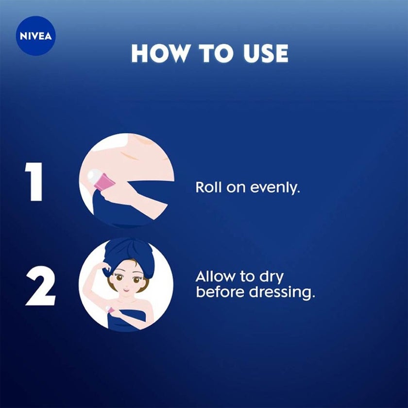 Nivea Dry Comfort Plus 48H Antiperspirant Roll-On For Women 50ml