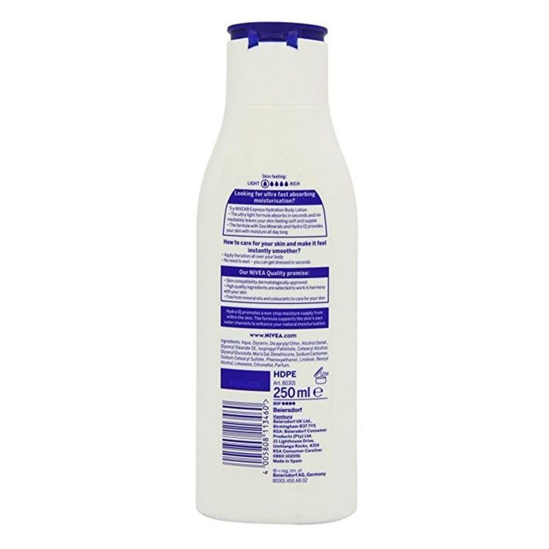 Nivea Express Hydration Body Lotion 250 mL