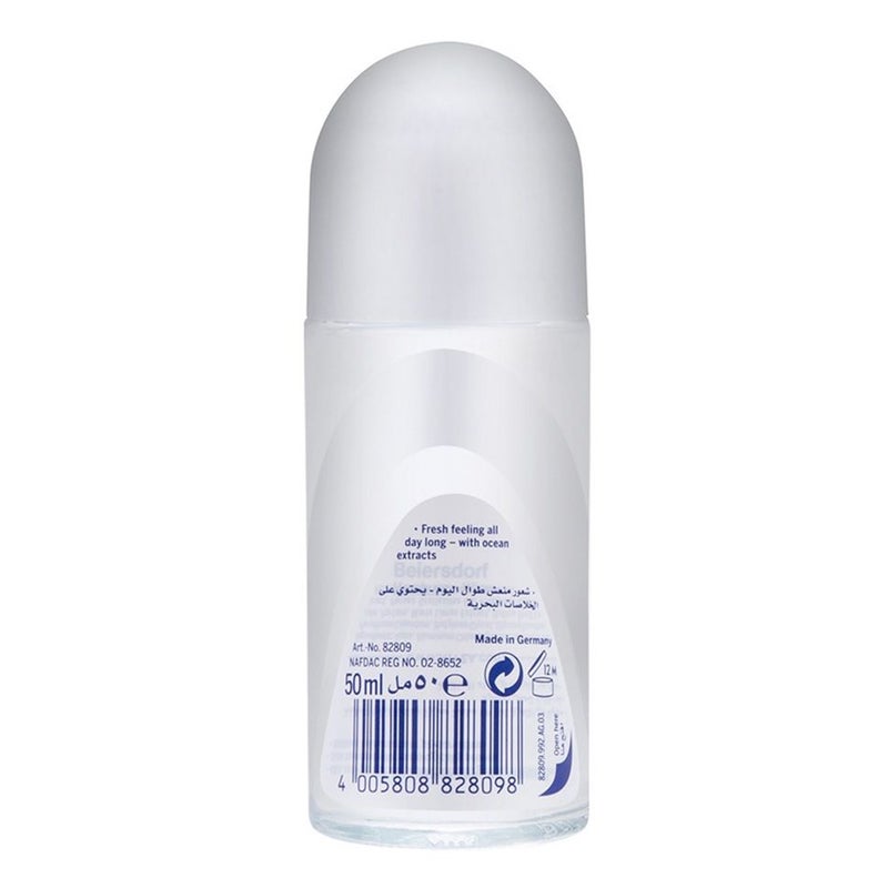 Nivea Fresh Natural Deodorant Roll-On 50 mL