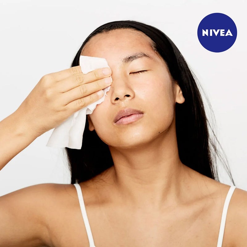 Nivea Gentle Dry to Sensitive Skin Cleansing Wipes 25's