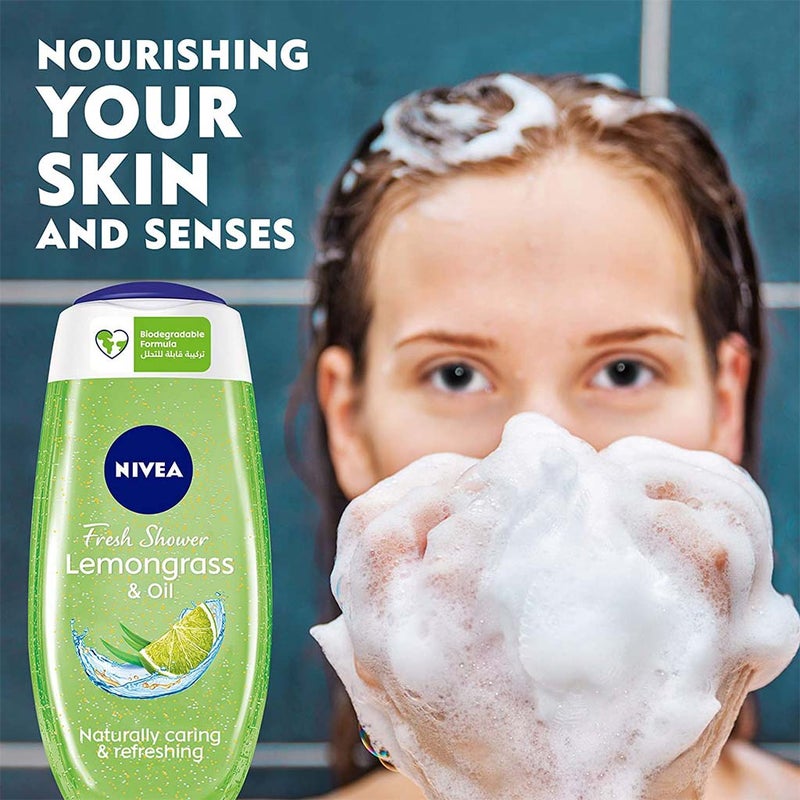 Nivea Lemongrass & Oil Shower Gel 250 mL