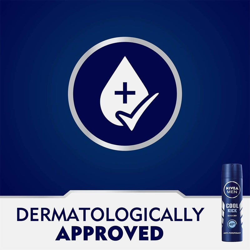 Nivea Men Cool Kick Deodorant Spray 150 mL