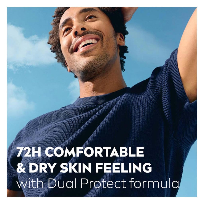 Nivea Men 72H Dry Impact Antiperspirant Deodorant Roll On 50ml