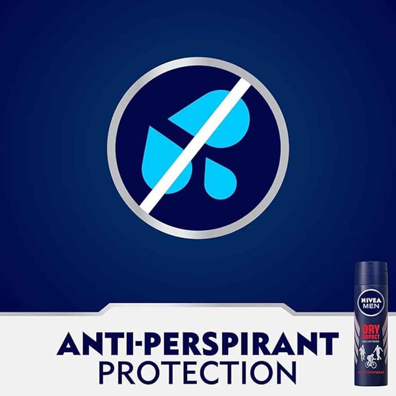 Nivea Men Dry Impact Deodorant For Men 150ml