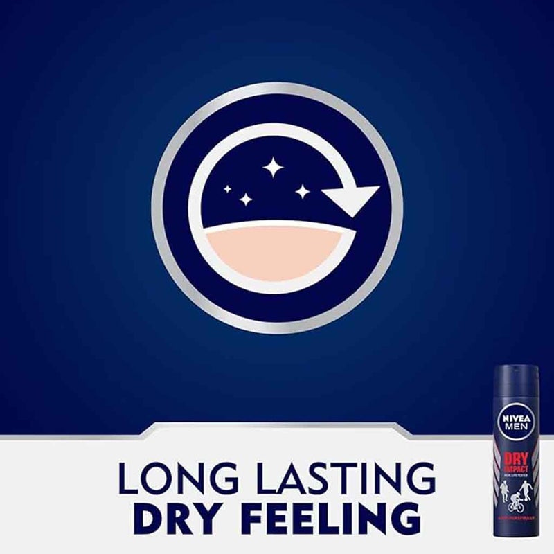 Nivea Men Dry Impact Deodorant For Men 150ml