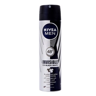 Nivea Men Invisible for Black and White Deodorant Spray 150 mL