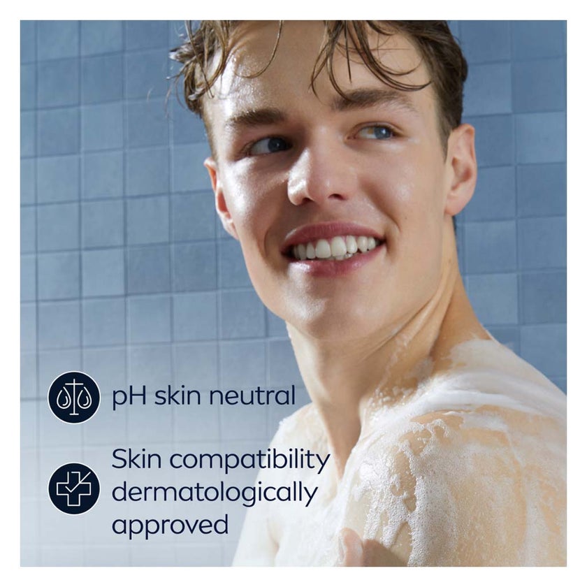 Nivea Men Vitality Fresh 3 in 1 Face, Body & Hair Shower Gel 250ml