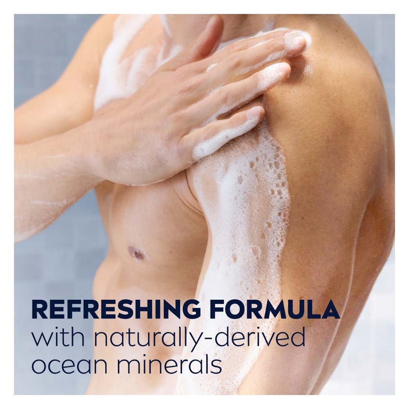 Nivea Men Vitality Fresh 3 in 1 Face, Body & Hair Shower Gel 250ml