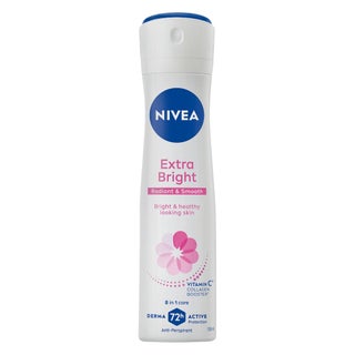 Nivea Extra Bright Radiance & Smooth 72H Active Antiperspirant Spray For Women 150ml