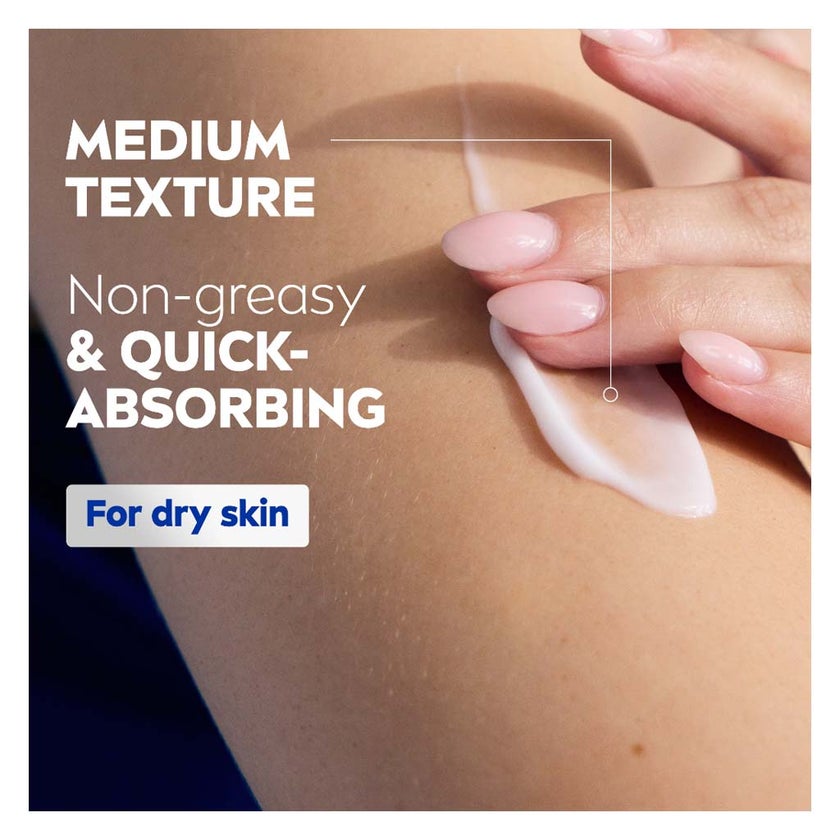 Nivea Body Milk Smooth Sensation 48H Moisture Body Lotion For Dry Skin 250ml