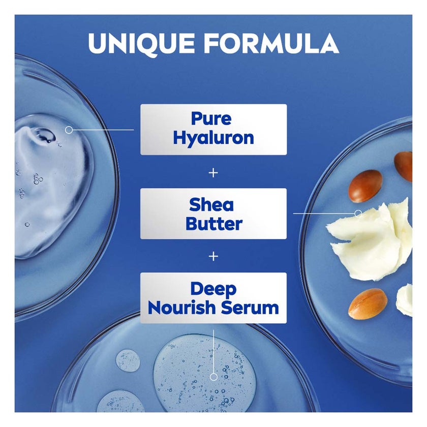 Nivea Body Milk Smooth Sensation 48H Moisture Body Lotion For Dry Skin 250ml