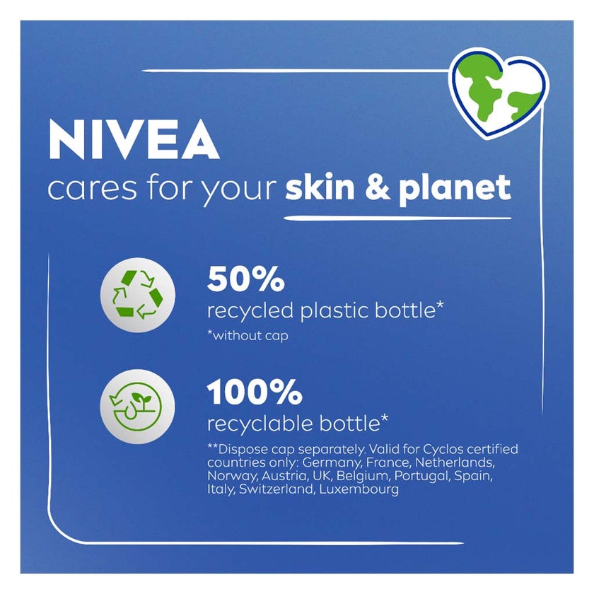 Nivea Body Milk Smooth Sensation 48H Moisture Body Lotion For Dry Skin 250ml